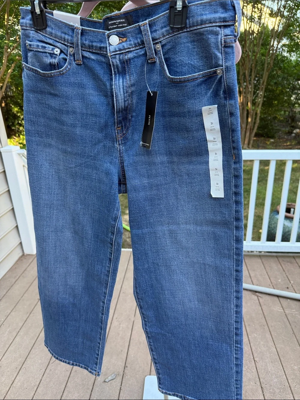 Banana Republic NWT Straight-Leg High Rise Ankle Lean